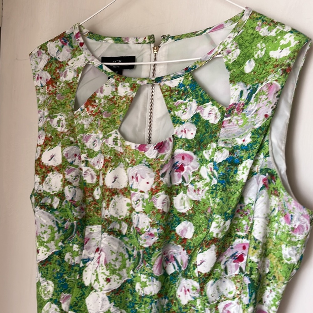 Floral print dress. Size 16. AGB   Flared skirt - Picture 3 of 9